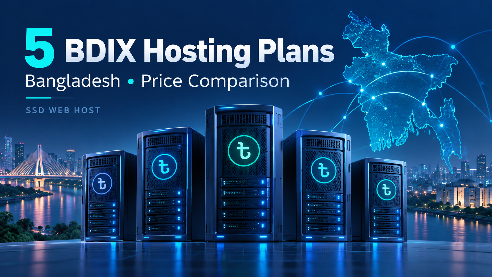 Five BDIX hosting plans in Bangladesh compared by price